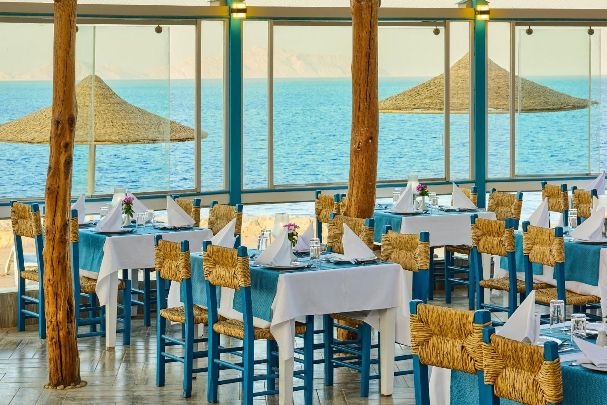 梦海滩度假村- 沙姆沙伊赫 外观 照片 Restaurant at the hotel