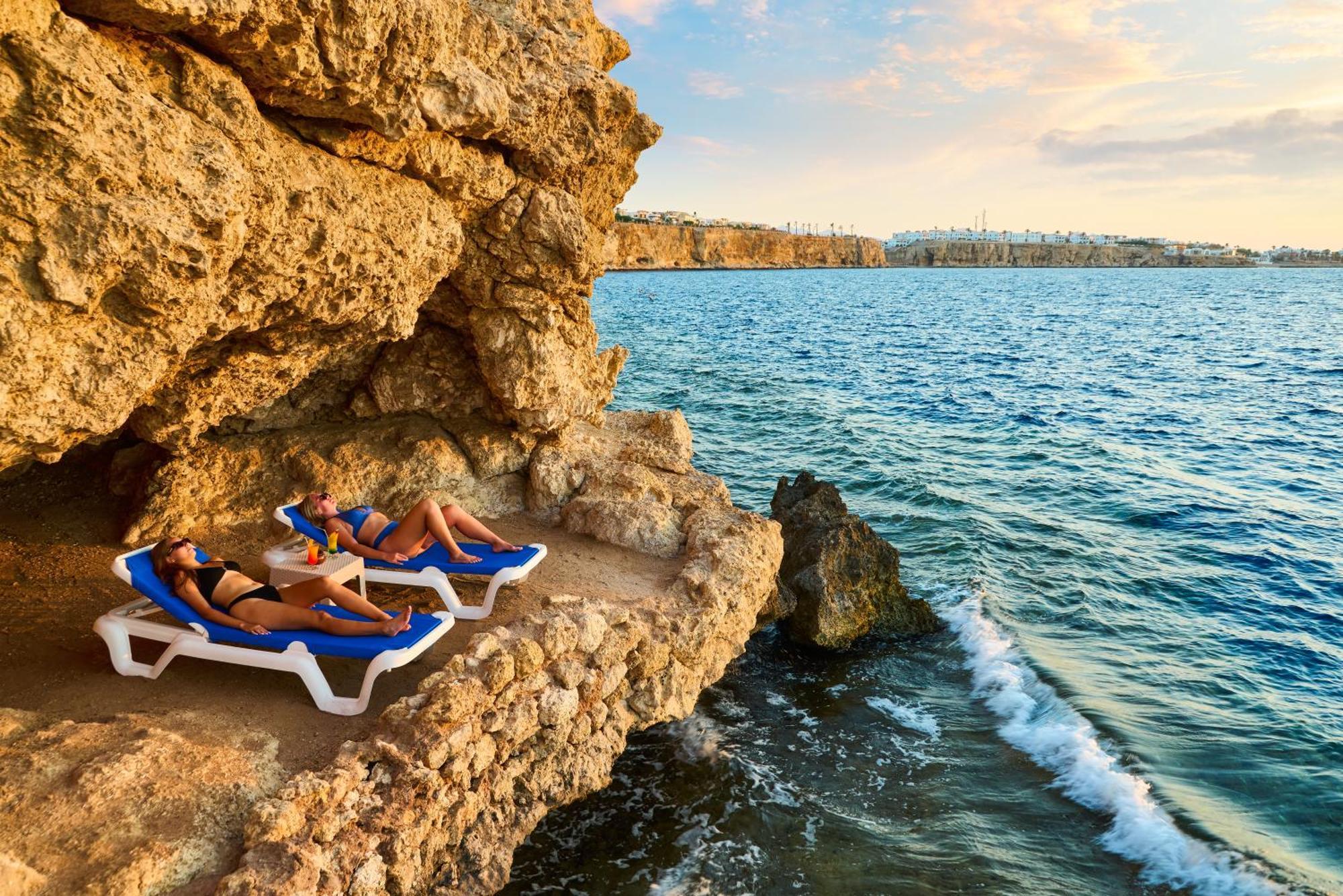 梦海滩度假村- 沙姆沙伊赫 外观 照片 View of the Sea of Galilee